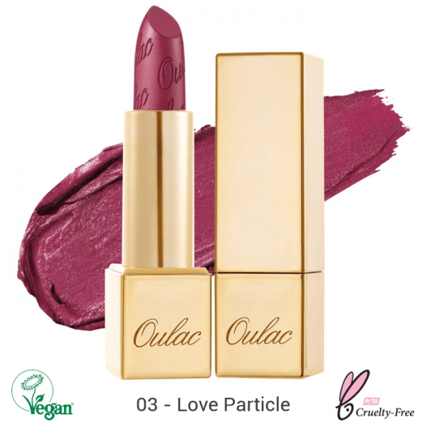 Oulac Metallic Shine Lipstick 4.3g No.03 Love Particle