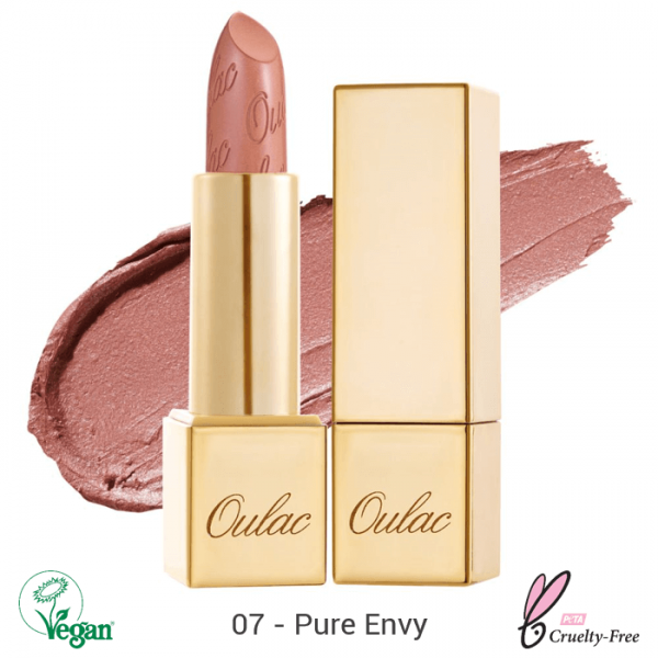 Oulac Metallic Shine Lipstick 4.3g No.07 Pure Envy