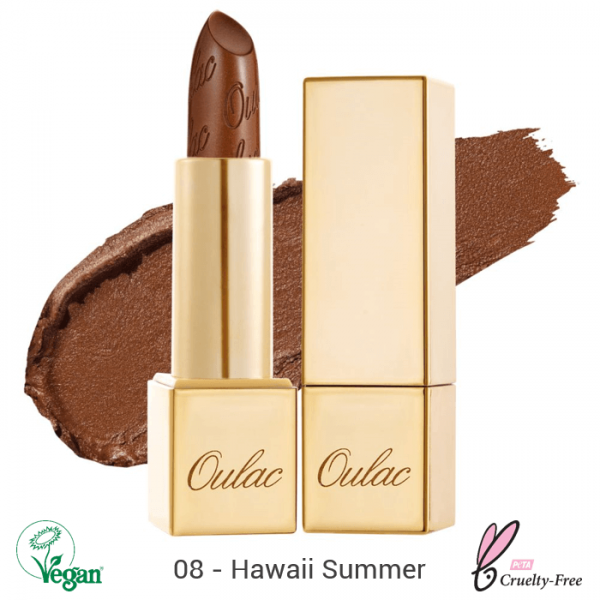 Oulac Metallic Shine Lipstick 4.3g No.08 Hawaii Summer