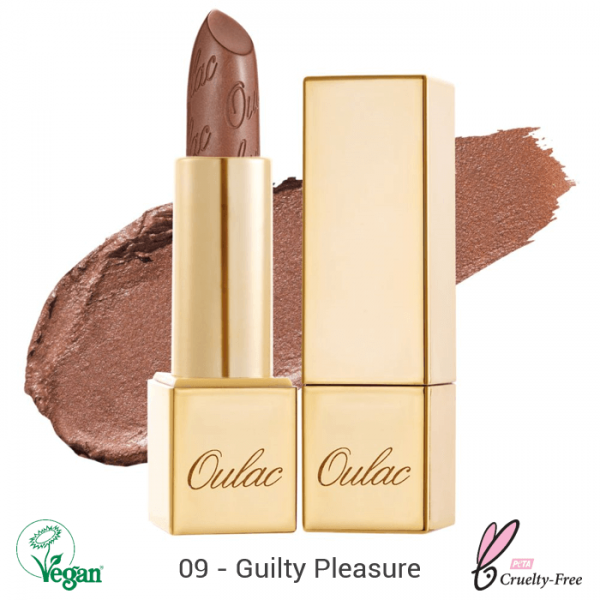 Oulac Metallic Shine Lipstick 4.3g No.09 Guilty Pleasure