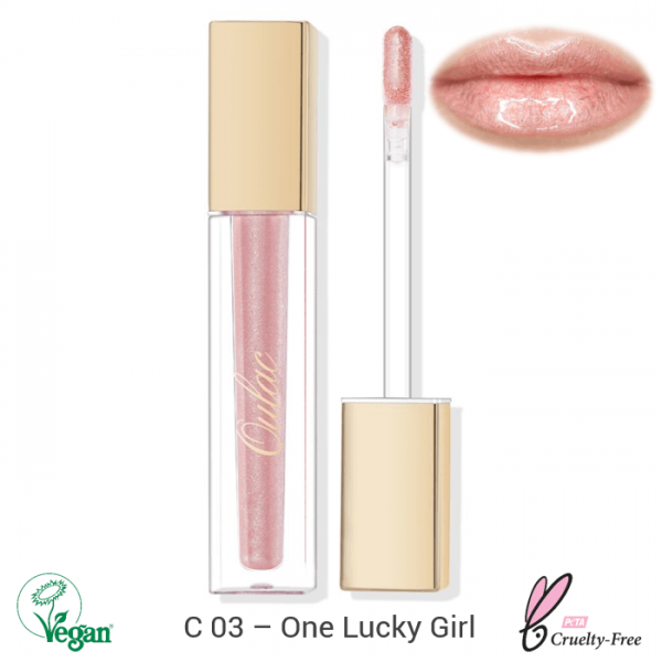 Oulac Crystal Shine lip-gloss lesk na pery 4.5ml No.C03 One Lucky Girl