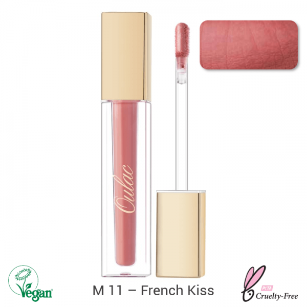 Oulac Kissproof Liquid Matte dlhotrvajúci tekutý rúž 4.5ml No.M11 French Kiss